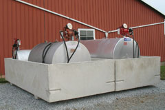 Fuel Containment Vessels: Fully-reinforced concrete!